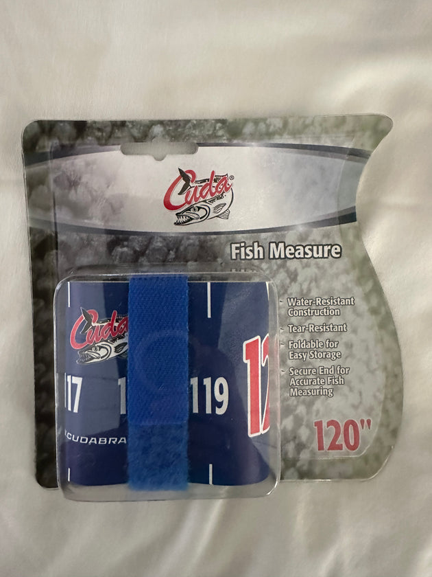Cuda 120" Fish Measure Tape